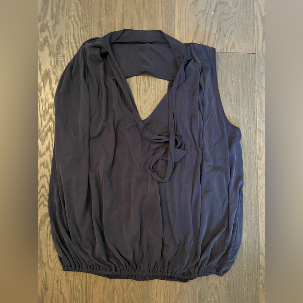 Free People tie neck top